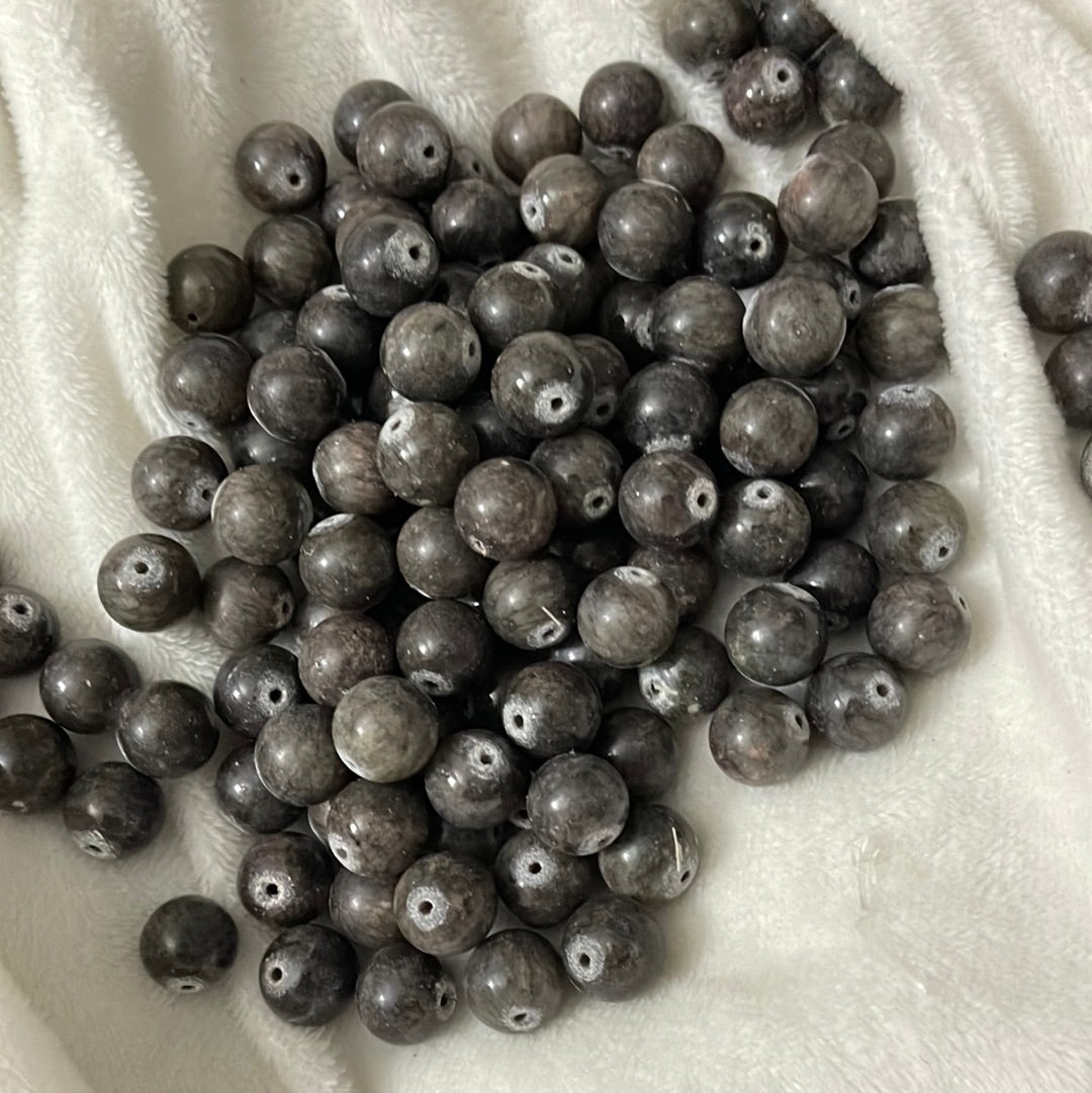 12mm Shadow Grey Jade