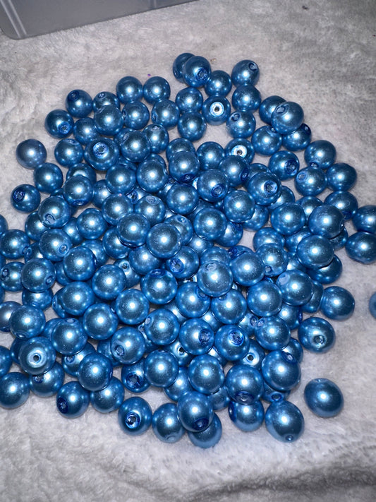 Baby Blue Pearl 10mm