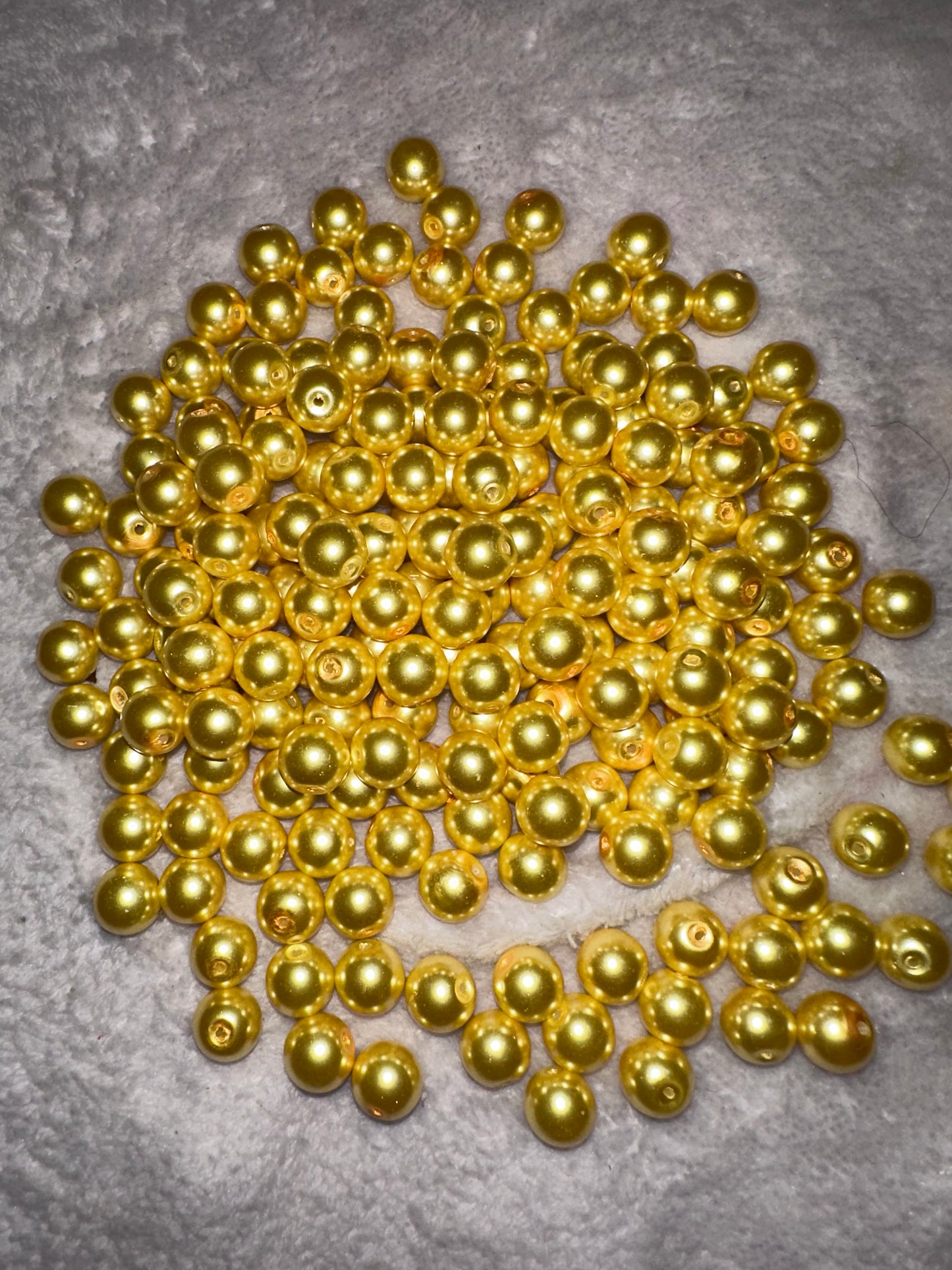 Yellow Pearl 10mm