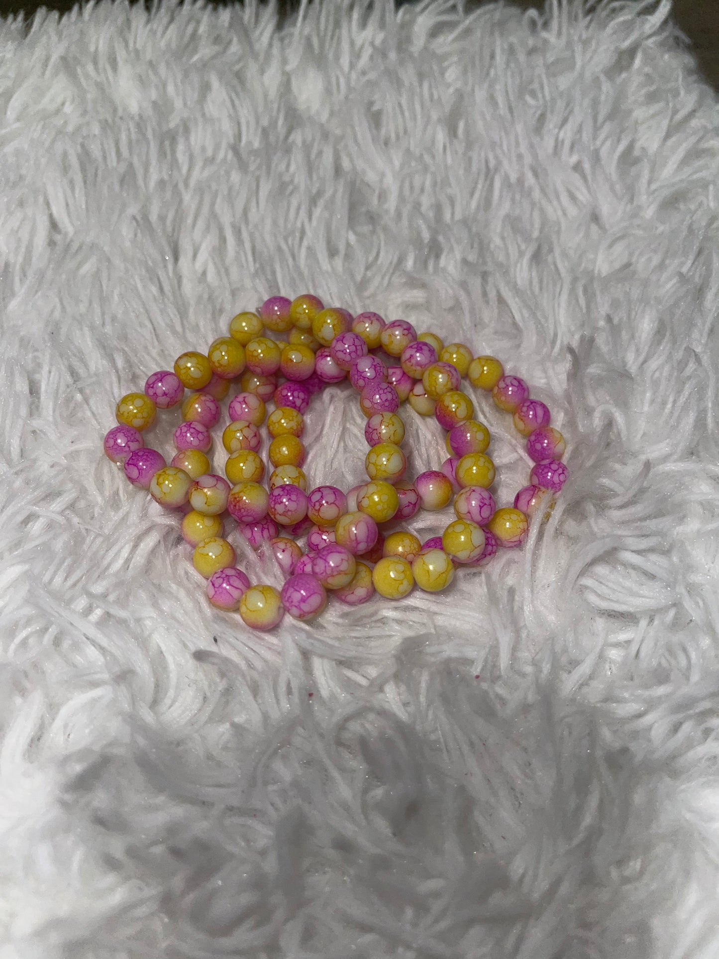 PinkYellow Bracelets