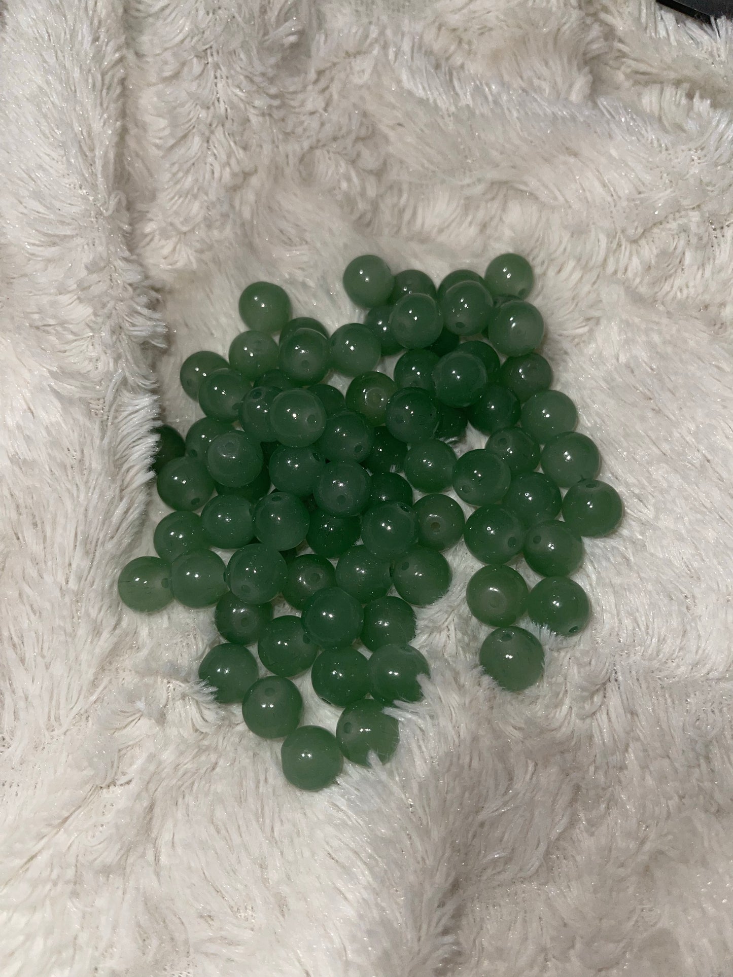 Imitation Jade Glass 10mm